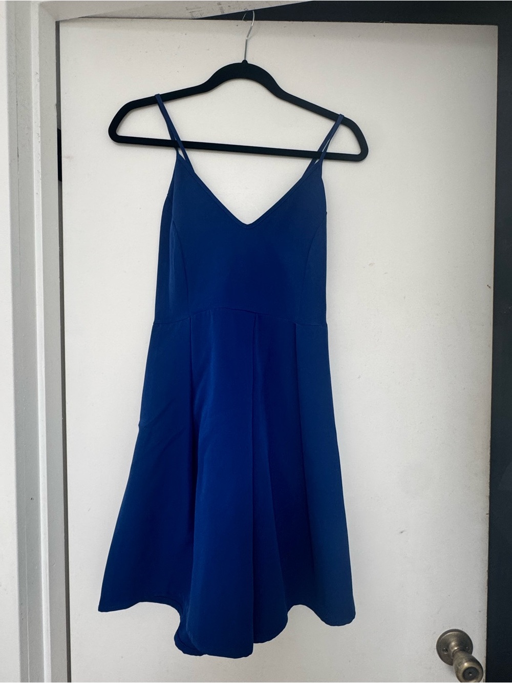 Blue Spaghetti-Strap A-Line Dress *never worn*